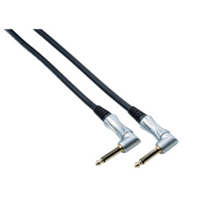 BESPECO PT30PP 0,30 MT CAVO PER STRUMENTI – JACK Ø 6,3 MM 90° – JACK Ø 6,3 MM 90°