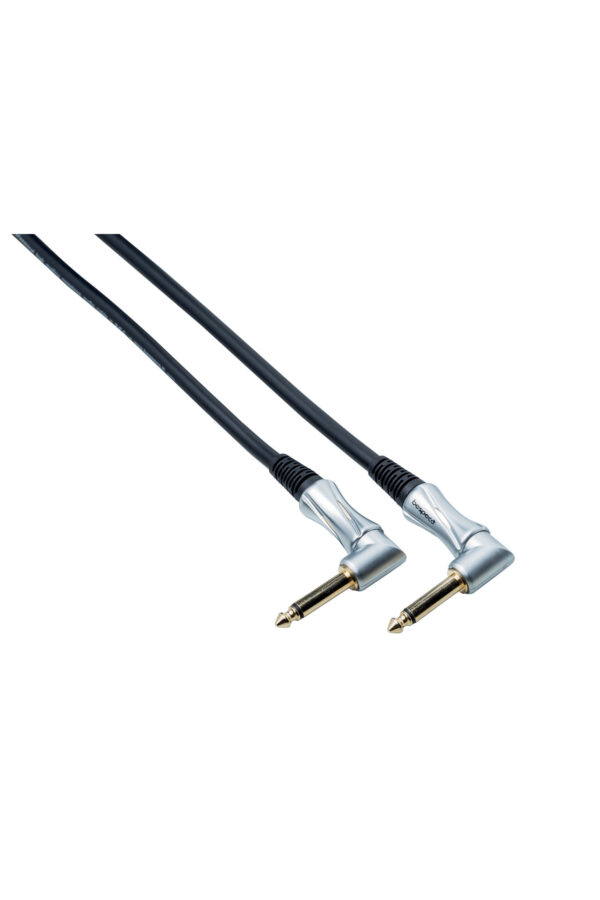 BESPECO PT30PP 0,30 MT CAVO PER STRUMENTI - JACK Ø 6,3 MM 90° - JACK Ø 6,3 MM 90°