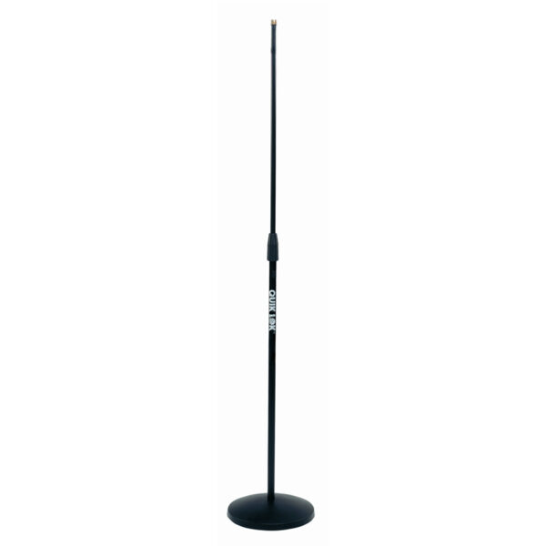 QUIKLOK A399BK Asta Microfonica diritta con base rotonda A/399-BK