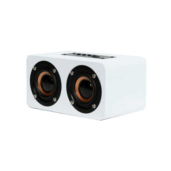 OQAN QBT-100 BT SPEAKER CASSA BLUETOOTH STEREO 10W QBT100BT BIANCA