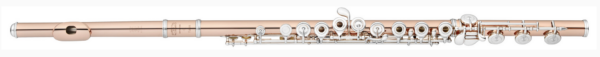 HAYNES FLUTE Q-FUSION OEB FLAUTO TRAVERSO PROFESSIONALE IN ORO 9K E ARGENTO FUSI INSIEME
