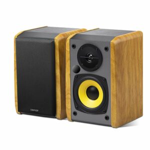 EDIFIER R1010BT LEGNO COPPIA CASSA MONITOR ATTIVI 4″ CON BLUETOOTH COLOR LEGNO