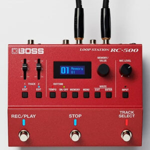BOSS RC500 LOOP STATION A 2 TRACCE PER CHITARRA – BASSO E TASTIERE RC-500