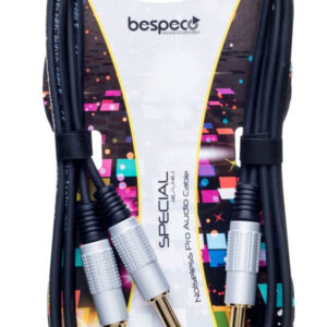 BESPECO RCY100 CAVO STEREO TRS JACK 6,3/ 2 JACK 6,3  MONO LUNGHEZZA 1 MT