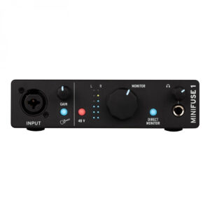 ARTURIA MINIFUSE 1 SCHEDA INTERFACCIA AUDIO USB C, 1-IN COMBO / 2-OUT NERA