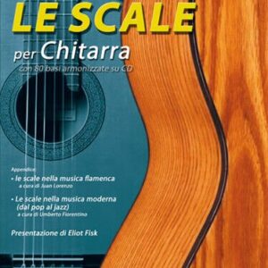 ROBERTO FABBRI LE SCALE PER CHITARRA METODO LIBRO PER CHITARRA CON CD EDIZIONI CARISCH