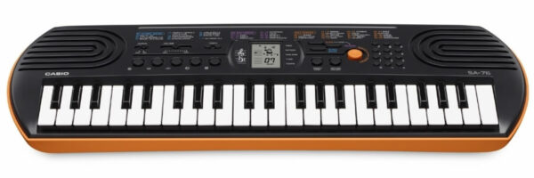 Casio SA76 TASTIERA TASTIERINA PIANOLA 44 TASTI PICCOLI IDEALE PER LA SCUOLA MEDIA SA-76