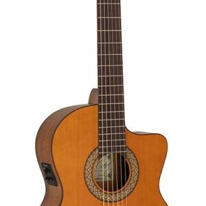 SALVADOR CORTEZ CHITARRA CLASSICA ELETTRIFICATA LUNA CCE 4/4