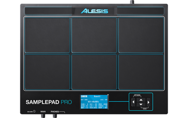 ALESIS SAMPLEPAD PRO BATTERIA PERCUSSIONE 8 PAD E TRIGGER SAMPLE PAD PRO
