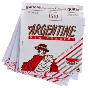 SAVAREZ ARGENTINE 1510 CORDE PER CHITARRA ACUSTICA GITANE 10-45