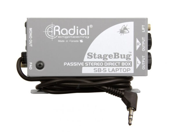 RADIAL SB-5 STAGEBUG LAPTOP DI DIRECT BOX PASSIVA PER LAPTOP SB5