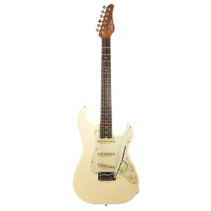 SCHECTER TRADITIONAL R66 SAINT LOUIS CHITARRA ELETTRICA AGED WHITE