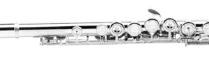FLORIAN FL100 FLAUTO TRAVERSO ARGENTATO  CON MI SNODATO FL-100