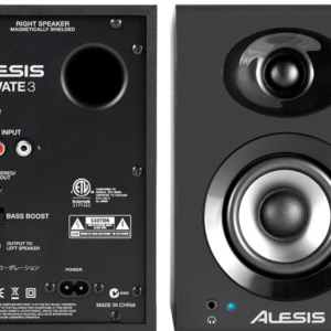ALESIS ELEVATE 3 MONITORS DA STUDIO AMPLIFICATI 2 VIE 20W LA COPPIA