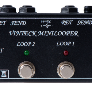 VINTECK MINILOOPER LOOPER A DUE VIE PER EFFETTI DA CHITARRA E BASSO