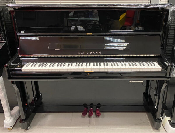 SCHUMANN KM1-120 PIANOFORTE VERTICALE CM120 SUONO TEDESCO OTTIMA COSTRUZIONE CON SISTEMA SILENT