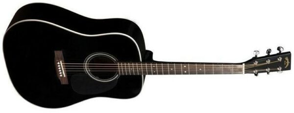 SIGMA GUITARS DM-1ST-BK NERA CHITARRA ACUSTICA DM1ST-BK