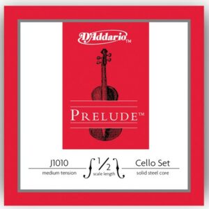 D’ADDARIO PRELUDE J1010  MUTA SET CORDE PER VIOLONCELLO 1/2 TENSIONE MEDIA CELLO