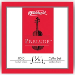 D’ADDARIO PRELUDE J1010  MUTA SET CORDE PER VIOLONCELLO 1/8 TENSIONE MEDIA CELLO