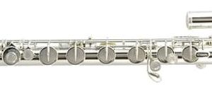 TREVOR JAMES  33253 FLAUTO TRAVERSO BASSO BASS FLUTE CON BOCCOLA ARGENTATA