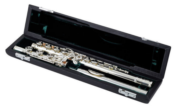 AZUMI AZ-S2 RBE FLAUTO TRAVERSO CON TESTATA IN ARGENTO BRITANNICO 9.58 AZS2 RBE