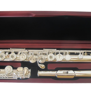 PEARL FLUTES PF695 RBE DOLCE FLAUTO TRAVERSO ARGENTO FORI APERTI CON MI SNODATO  PF695RBE