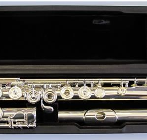 MIYAZAWA PB-202RE FLAUTO TRAVERSO PROFESSIONALE CON TESTATA IN ARGENTO FORI APERTI
