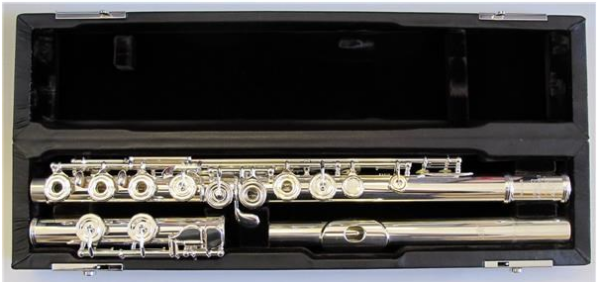 MIYAZAWA PB-202RE FLAUTO TRAVERSO PROFESSIONALE CON TESTATA IN ARGENTO FORI APERTI
