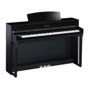 YAMAHA CLP745PE NERO LUCIDO CLAVINOVA PIANO PIANOFORTE DIGITALE CON MOBILE 88 TASTI PESATI CLP-745-P