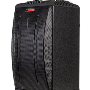 AUDIODESIGN M3 10W/L CASSA ATTIVA DIFFUSORE PORTATILE TROLLEY 10″ A BATTERIA CON MICROFONI WIRELESS