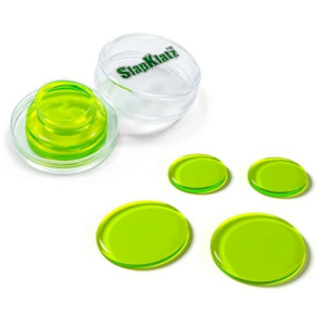 SLAPKLATZ SLAP-2324C-AG KIT 4 SORDINE IN GEL PER BATTERIA COLORE VERDE
