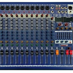 AUDIODESIGN LIVE X12 MIXER 12 CANALI CON EFFETTI USB BLUETOOTH
