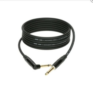 KLOTZ KIKKG6 0PRSW CAVO AUDIO PER STRUMENTI JACK 6,35MM – JACK 6,35MM PIPA 90° 6 MT