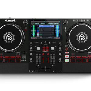 NUMARK MIXSTREAM PRO CONSOLE DJ 2-DECK CON STREAMING WiFi, SPEAKER INTEGRATI, CONSOLLE TOUCHSCREEN 7