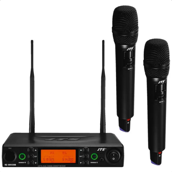 JTS RU-8012DB-2TH SISTEMA WIRELESS RADIOMICROFONO CON 2 GELATI PALMARI