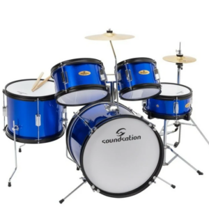 SOUNDSATION JDK-100 BL BATTERIA JUNIOR ACUSTICA PER BAMBINI COLORE BLU