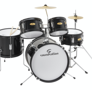 SOUNDSATION JDK-100 BK BATTERIA JUNIOR ACUSTICA PER BAMBINI COLORE NERO