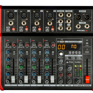 PROEL PLAYMIX 8 MIXER ANALOGICO 8 CANALI