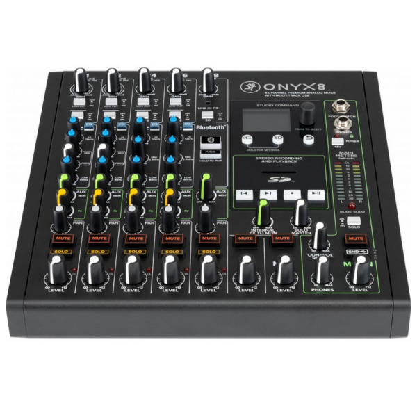 MACKIE ONYX-8 MIXER AUDIO 8 CANALI MULTITRACCIA USB ONYX8