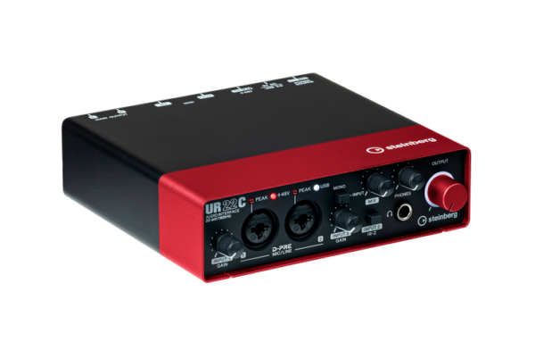 STEINBERG UR22C INTERFACCIA SCHEDA AUDIO CON USB 3.0 E CONVERTITORI A 32 BIT 2 IN / 2 OUT UR-22-C