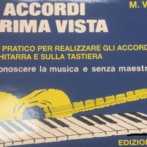 M.VETTA GLI ACCORDI A PRIMA VISTA METODO LIBRO EDIZIONI CURCI