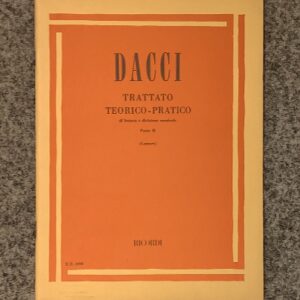 DACCI TRATTATO TEORICO PRETICO PARTE 2 ( LAZZARI ) EDIZIONI RICORDI