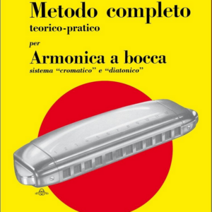 L.O. ANZAGHI METODO COMPLETO TEORICO-PRATICO PER ARMONICA A BOCCA LIBRO EDIZIONI RICORDI