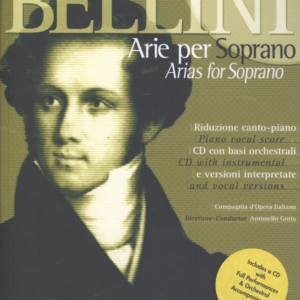 V. BELLINI CANTOLOPERA ARIE PER SOPRANO METODO LIBRO EDIZIONI RICORDI