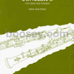 CORELLI-BARBIROLLI CONCERTO FOR OBOE AND SRTINGS OBOE AND PIANO LIBRO METODO BOOSEY & HAWKES