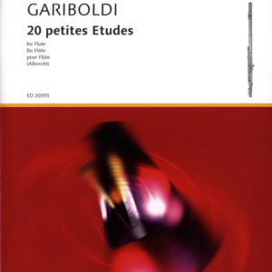 GARIBOLDI 20 PETITES ETUDES PER FLAUTO METODO DI STUDI LIBRO PER FLAUTO TRAVERSO EDIZIONI SCHOTT