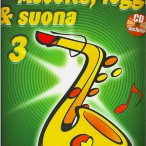 DE HASKE ASCOLTA LEGGI E SUONA VOLUME 3 PER SAX SASSOFONO ALTO CONTRALTO CON CD