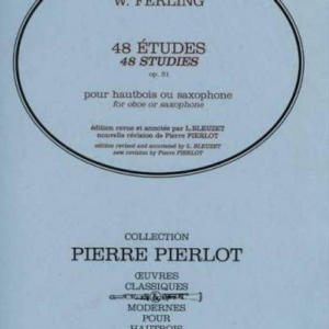 W.FERLING 48 ETUDES/STUDIES OP.31 PER OBOE O SAX SASSOFONO EDIZIONI GERAR D BILLAUDOT