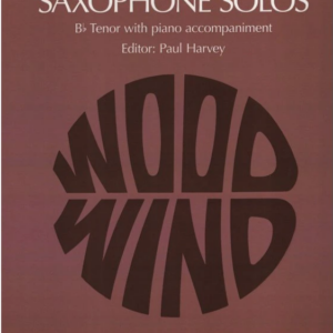 WOOD WIND SAXOPHONE SOLOS VOLUME 1 LIBRO METODO EDIZIONI CHESTER MUSIC