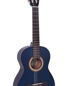 MAXINE STV40BLU CHITARRA CLASSICA 3/4 NATURAL STV-40-BLU COLORE BLU